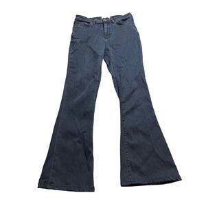 DU/ER High Rise Flare Jeans Womens 28 x 30 Denim Stretch Bootcut Dark‎ Wash